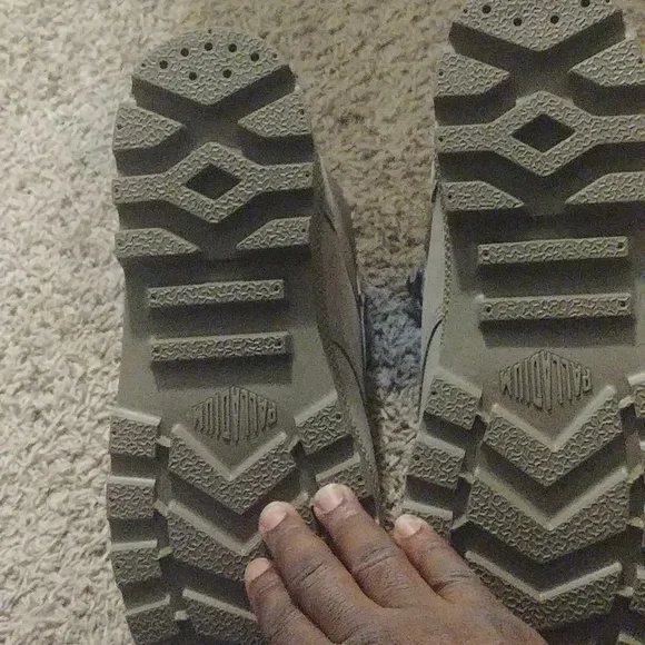 Gray Palladium leather boots - Picture 9 of 14